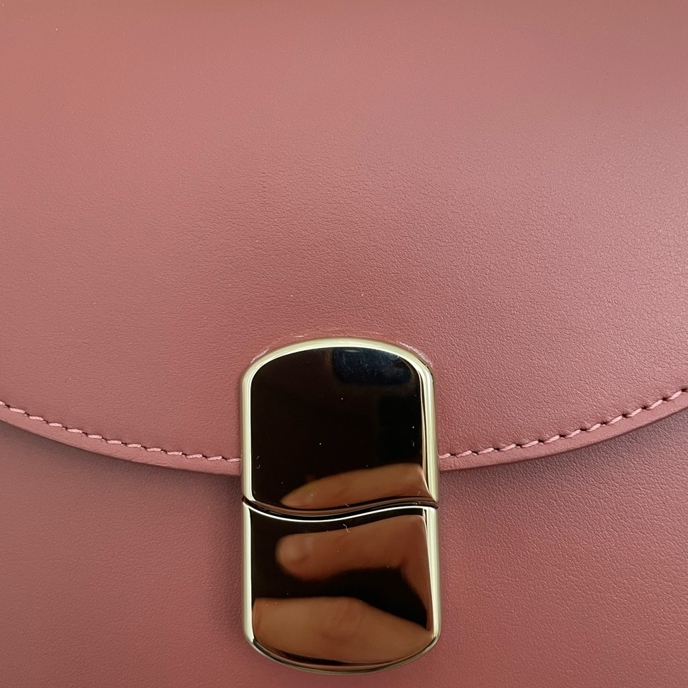 Sézane Claude Bag in Rosewood from 2023 Collection - Picture 13 of 13